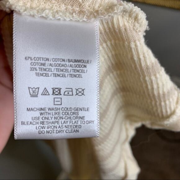 Anthropologie Postmark Striped Asymmetrical Button Down Dress Small - Picture 7 of 10